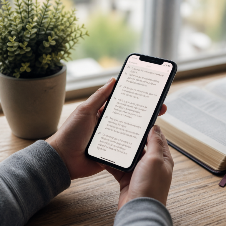 Versículos da Bíblia no Celular: Leia Online